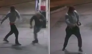Hombre evita que ladrón armado le robe su auto defendiéndose con un frasco de café