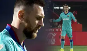 Barcelona con Messi caen 2-0 frente al Granada