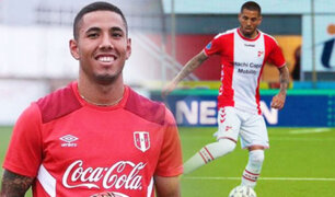 Sergio Peña convirtió un golazo contra el Feyenoord