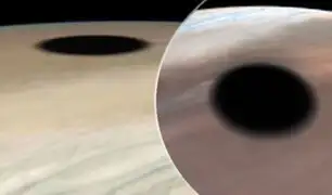 NASA se pronuncia por extraña mancha negra captada en Júpiter
