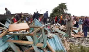 Kenia: al menos siete niños muertos y 57 heridos tras derrumbe de escuela