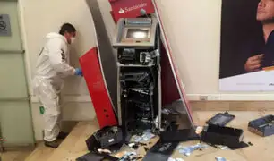 Chile: cae banda que robaba cajeros automáticos mediante explosión