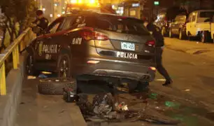 Surquillo: policías que se accidentaron durante persecución están estables
