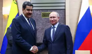 Putin insta a un diálogo entre Gobierno y oposición en Venezuela