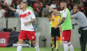 Internacional vs Flamengo: Guerrero se disculpó con sus compañeros tras expulsión