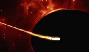 NASA captura momento en el que un agujero negro devora una estrella