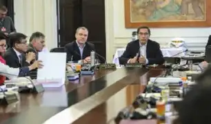 Consejo de Ministros se reunió en sesión extraordinaria en Palacio de Gobierno