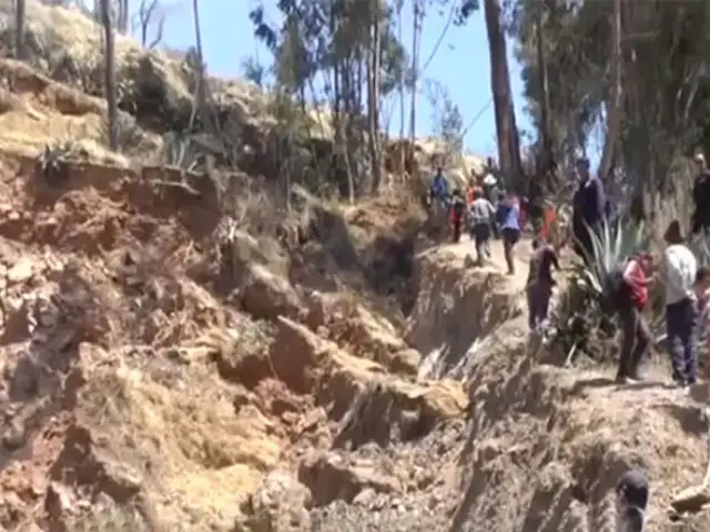 Áncash: pobladores de Yauya en peligro por falla geológica