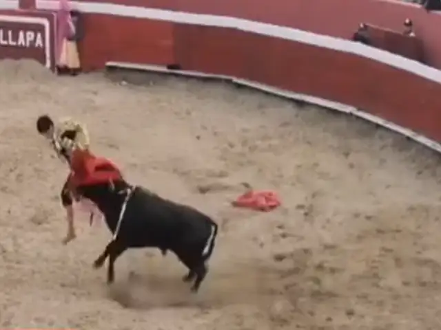 Cajamarca: torero César Bazán se salva de morir tras ser embestido en ruedo