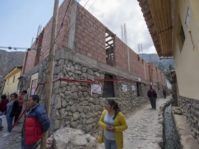 Cusco: paralizan construcción de vivienda sobre muro inca