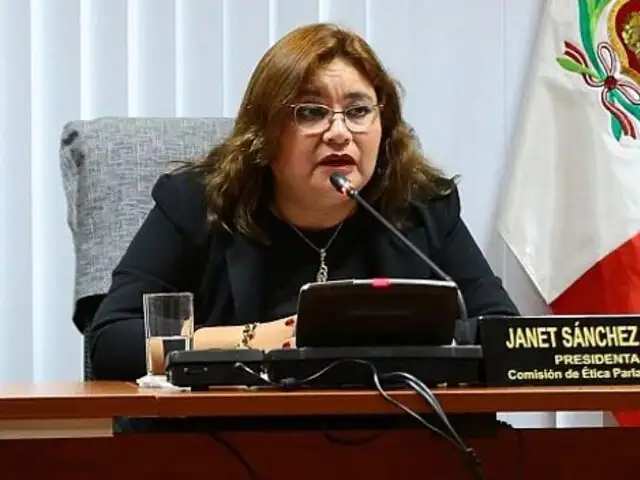 Janet Sánchez retira pedido para investigar mensaje presidencial