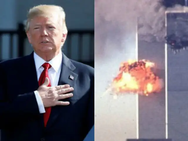 En homenaje al 11 de setiembre, Trump lanzó advertencias a terroristas