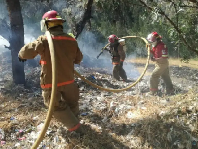 Incendio forestal arrasó con 15 hectáreas de bosque cerca del Parque Huascarán