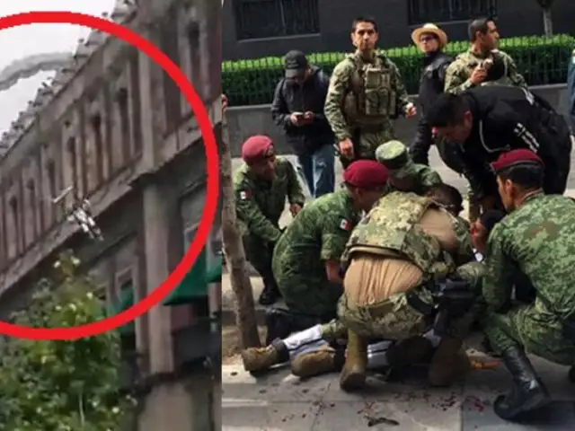México: paracaidista se estrelló contra pavimento durante desfile de la Independencia