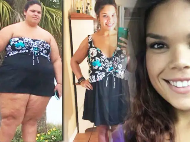 EEUU: se deshizo de dos malos hábitos y perdió 80 kilos en un un año