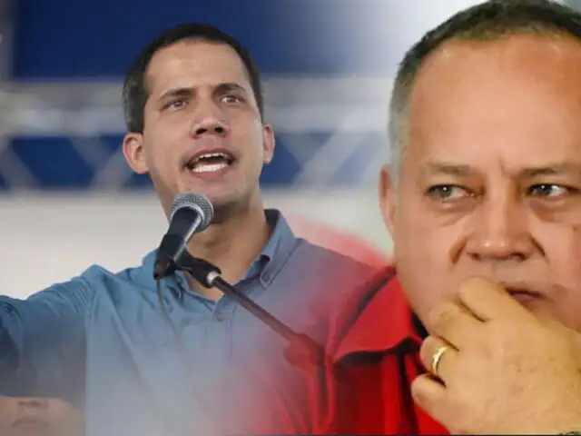 Juan Guaidó acusa a Cabello de sabotear mesa de diálogo impulsada por Nicolás Maduro