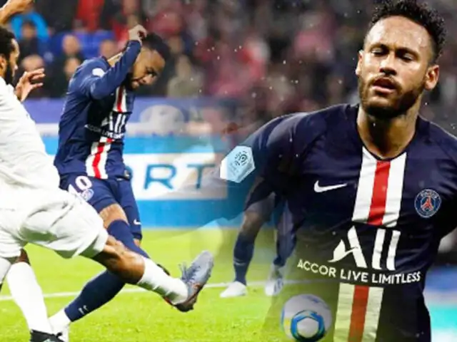 PSG venció 1-0 a Olympique de Lyon con gol de Neymar