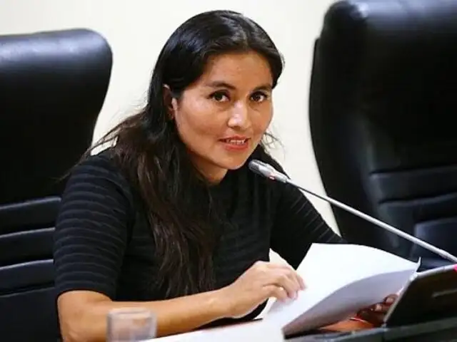 Fiscalía abre investigación a congresista Marita Herrera por tráfico de influencias