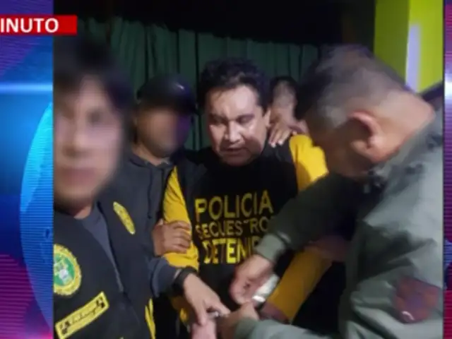 Prófugo ex alcalde de SJL, Carlos Burgos, fue capturado por la PNP