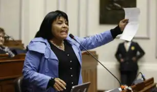 Excongresista Esther Saavedra arremetió contra ciudadanos venezolanos durante último Pleno