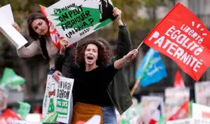 Francia: marchan contra reproducción asistida a lesbianas y solteras