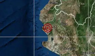 Sismo de magnitud 4.2 se registró esta mañana en Piura