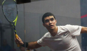 Diego Elías se enfrentará al 4 del mundo en US Open de Squash