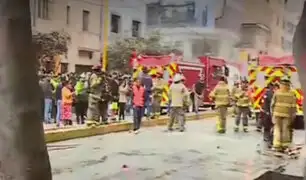 La Victoria: más de diez heridos tras explosión de balón de gas en restaurante