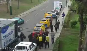 Surco: expulsan a mototaxistas informales que hirieron a fiscalizadores