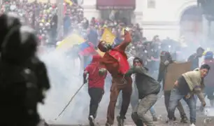 Ecuador: se registran disturbios violentos en nueva jornada de protestas