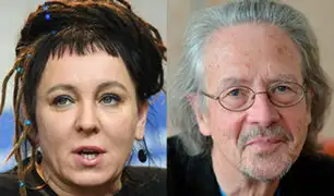 Escritores Olga Tokarczuk y Peter Handke ganan el Nobel de Literatura 2018 y 2019