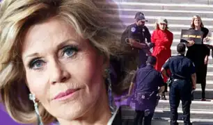EEUU: Jane Fonda fue arrestada en protestas contra el cambio climático