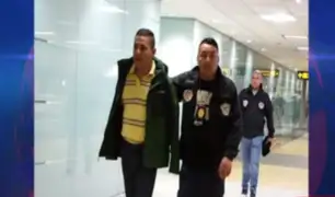 Capturan a integrante del 'Cártel de Sinaloa' en aeropuerto Jorge Chávez