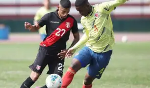 Selección peruana Sub 23: la Bicolor venció por 1-0 a Colombia