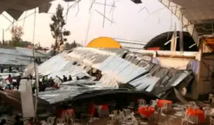 Huancayo: derrumbe de techo deja al menos 6 muertos y 40 heridos