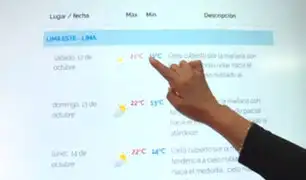 Senamhi: esta semana Lima alcanzará temperaturas de hasta 22°