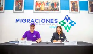 Municipalidad de La Victoria y Migraciones firman convenio para control migratorio