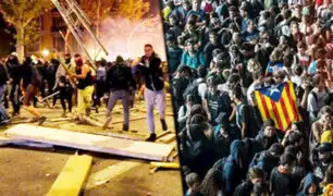 España: se registra tercer día de protestas en Cataluña