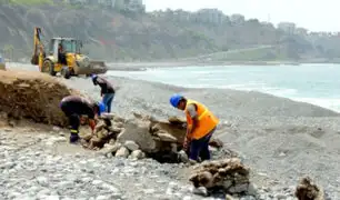 Miraflores recogió más de 50 toneladas de escombros de playas