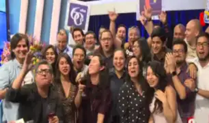 Trabajadores celebraron los 60 años de Panamericana Televisión