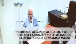 Luis Nava denunció amenazas en cárcel: “No te metas con el Apra porque te vamos a matar”
