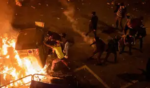 España: más de 180 heridos dejan nuevos disturbios en Cataluña