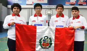 Mundial de Geometría: escolares coronan a Perú como el mejor del continente
