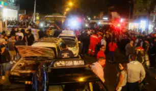 Trujillo: choque múltiple deja 15 heridos en Av. Víctor Larco