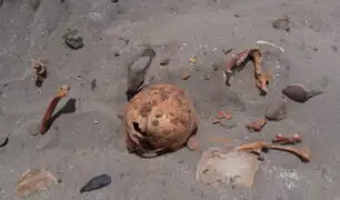 La Libertad: hallan restos óseos cerca de playa El Milagro