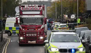 Inglaterra: los 39 muertos hallados dentro de un camión eran ciudadanos chinos