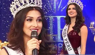 Miss Perú 2019: Kelin Rivera engalanó el set de “Porque hoy es sábado con Andrés”