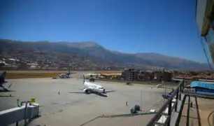 Vuelos del aeropuerto del Cusco fueron suspendidos por problemas en pista de aterrizaje