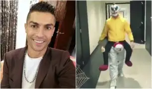 Cristiano Ronaldo y su disfraz de Halloween que asustó a sus compañeros de Juventus