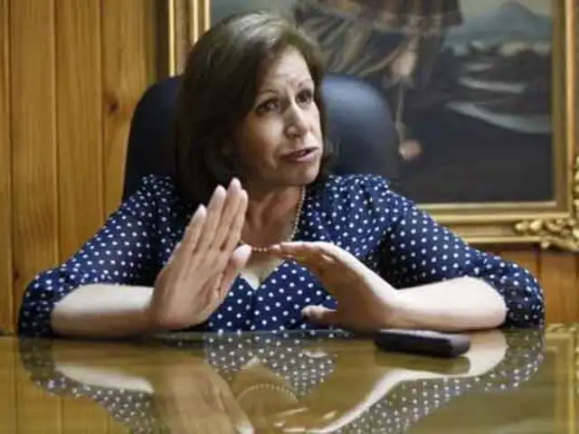Lourdes Flores responde por el presunto financiamiento de Odebrecht a su campaña presidencial del 2006